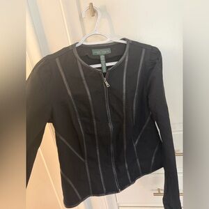 Ralph Lauren Black Leather Jacket